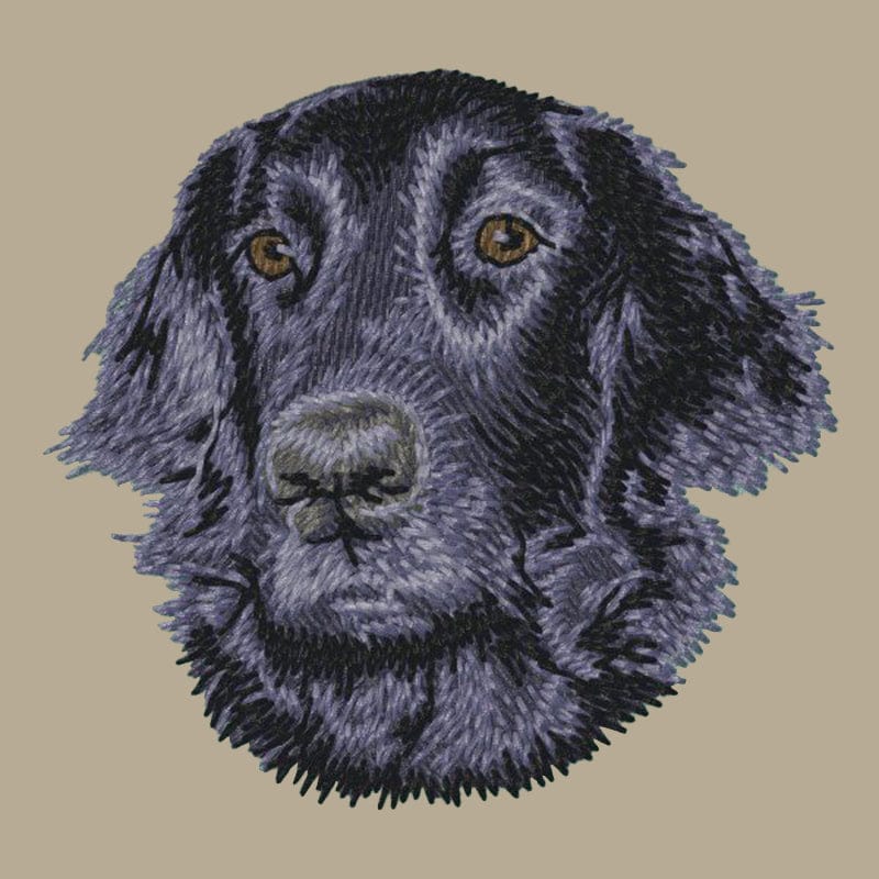 Flat-Coated Retriever Embroidered Crossbody Bag - Image 4