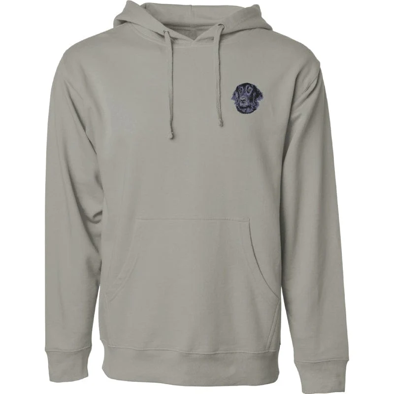 Flat-Coated Retriever Embroidered Sweatshirt Hoodie - Image 5