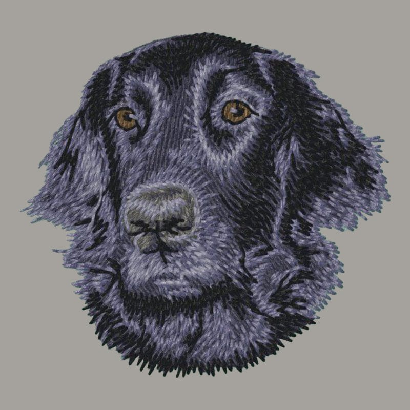 Flat-Coated Retriever Embroidered Sweatshirt Hoodie - Image 6