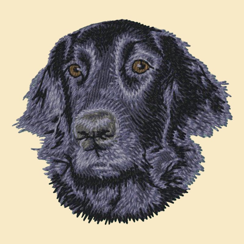Flat-Coated Retriever Embroidered Tote - Image 4