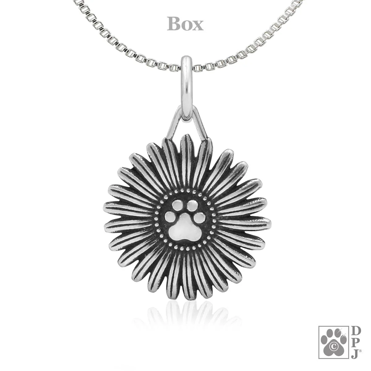 Paw Print Flower Pendant - Image 2