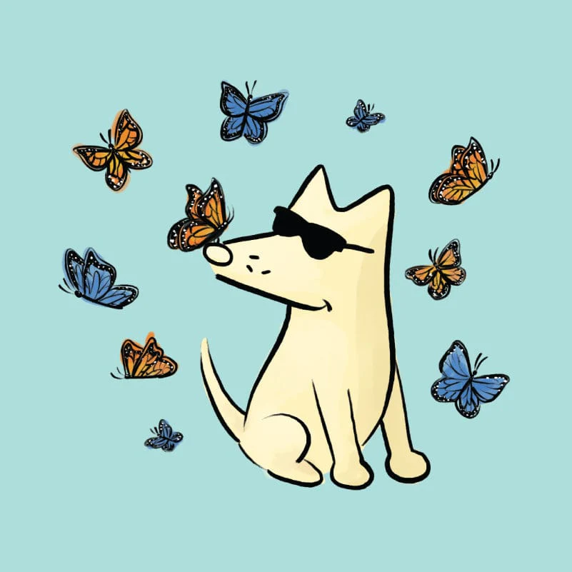 Flutterby - Classic Short-Sleeve T-shirt - Image 2