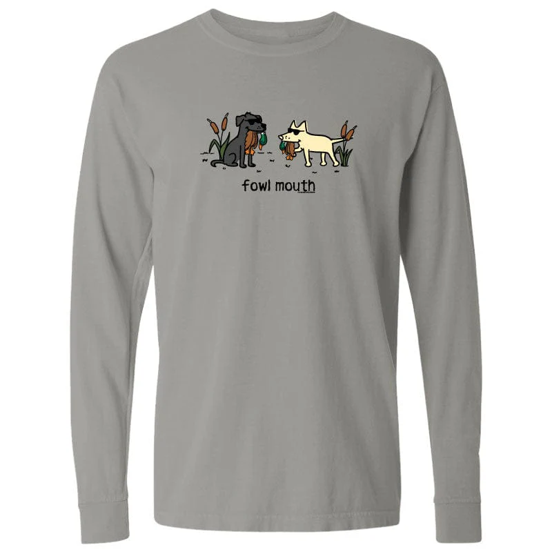Fowl Mouth - Classic Long-Sleeve T-Shirt - Image 3