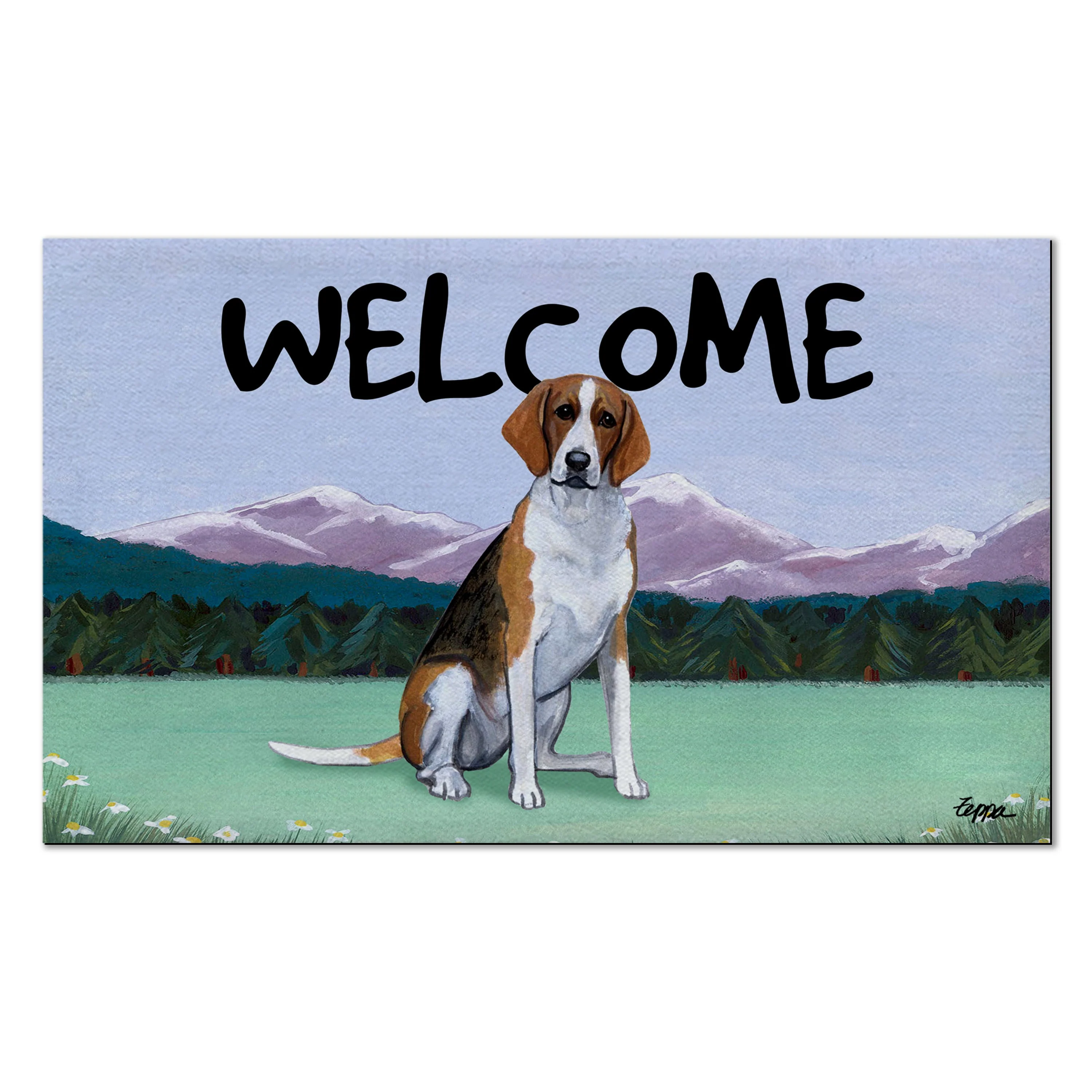 American Foxhound Welcome Mat - Image 3