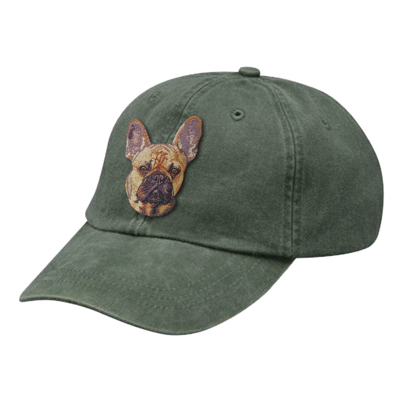 French Bulldog Embroidered Baseball Cap - Image 15