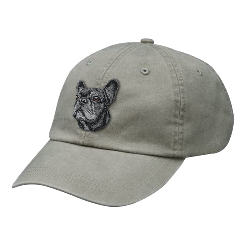 French Bulldog Embroidered Baseball Cap - Image 3