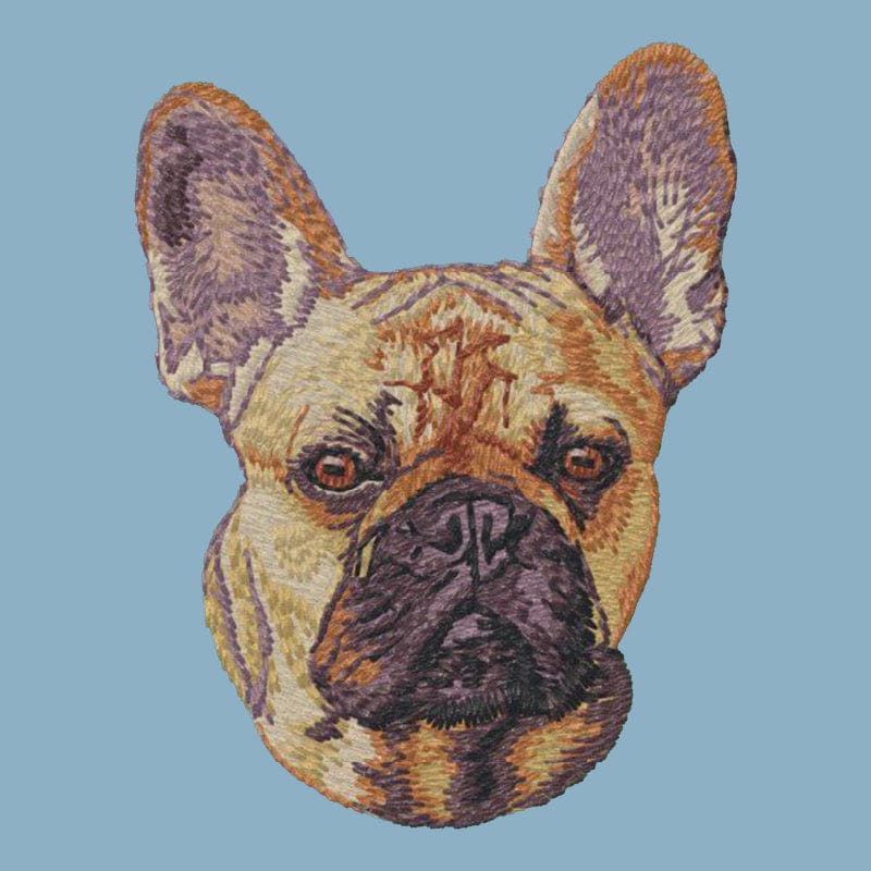 French Bulldog Embroidered Sweatshirt Hoodie - Image 12
