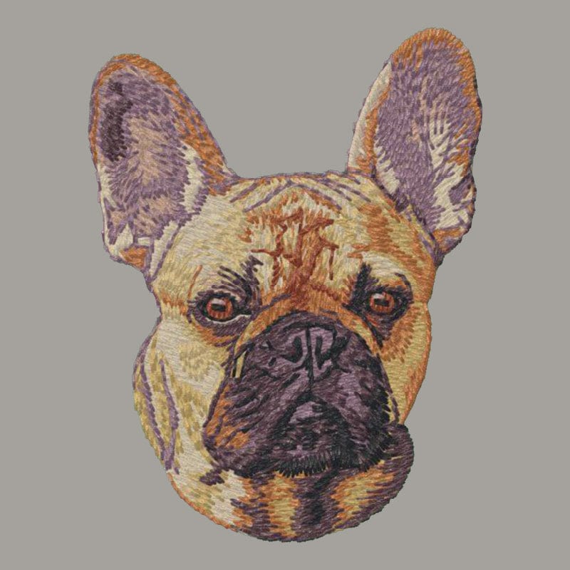 French Bulldog Embroidered Sweatshirt Hoodie - Image 16