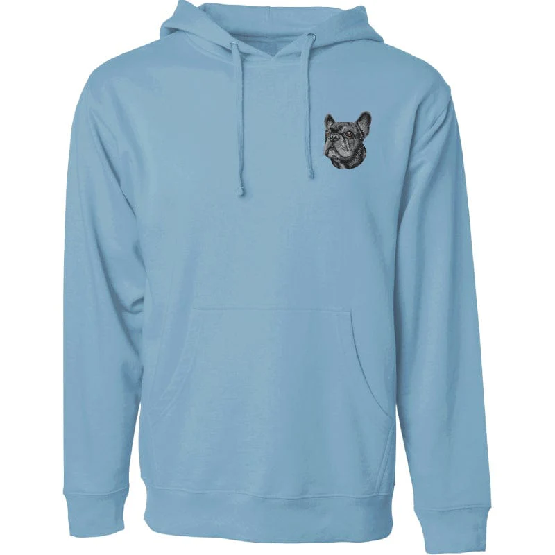 French Bulldog Embroidered Sweatshirt Hoodie - Image 5