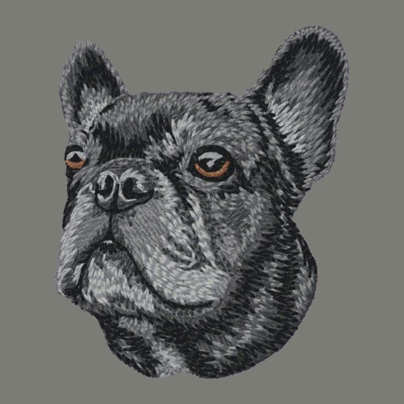French Bulldog Embroidered Wearable Blanket - Image 4