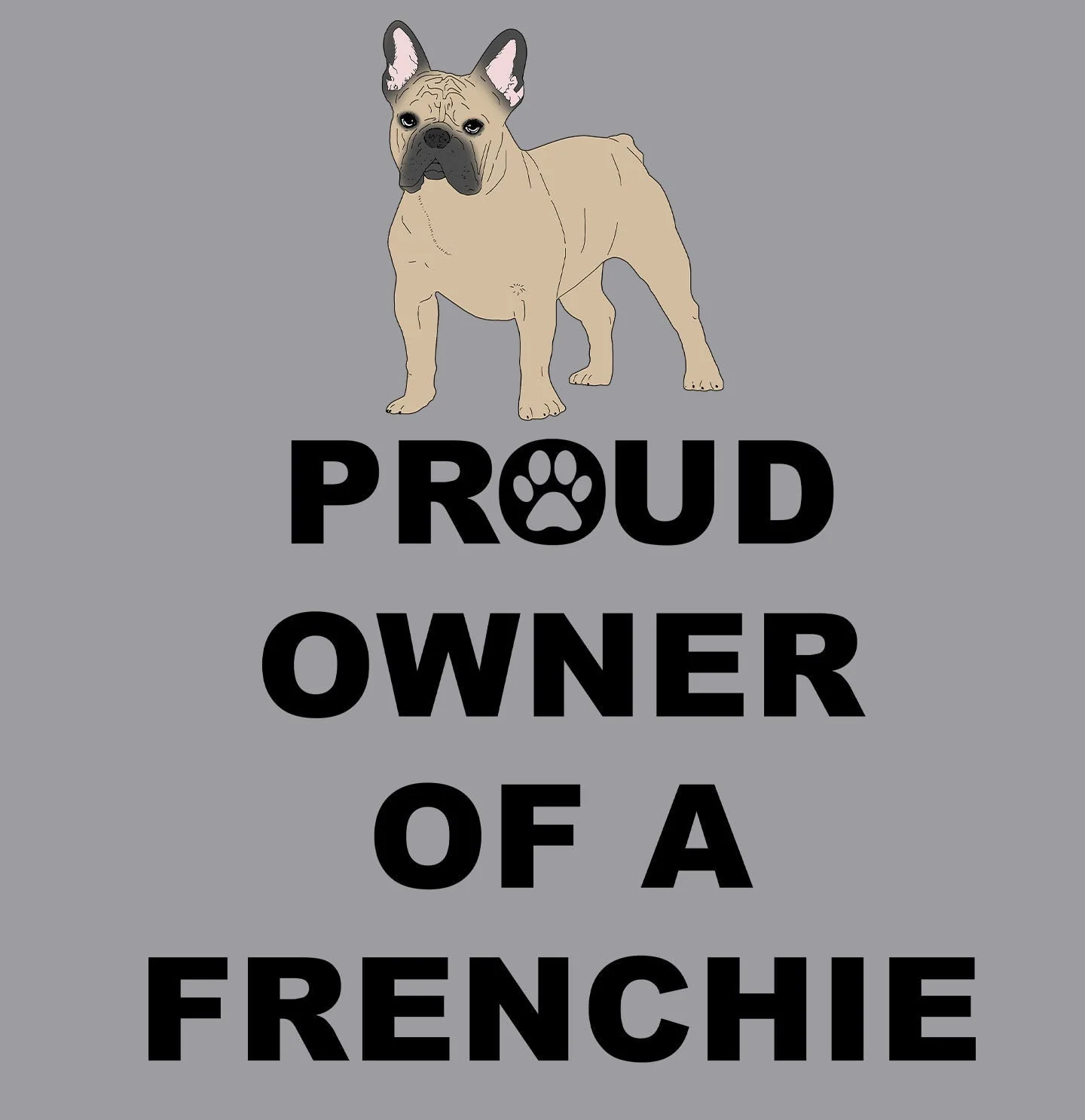 French Bulldog Proud Owner - Women's V-Neck T-Shirt - Image 2