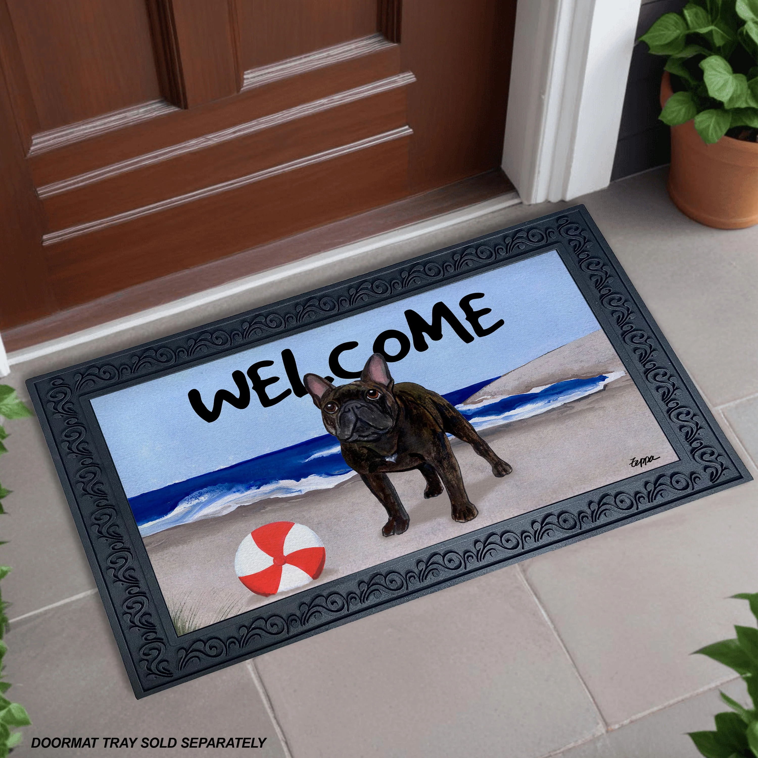 French Bulldog Welcome Mat - Image 2