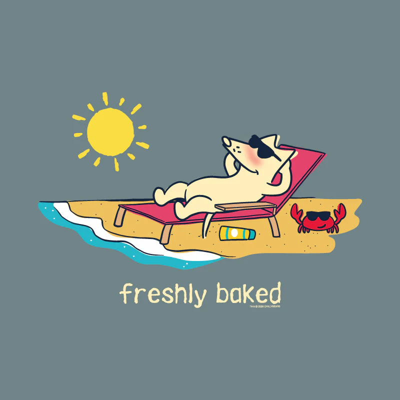 Freshly Baked  - Ladies Curvy V-Neck Tee - Image 2