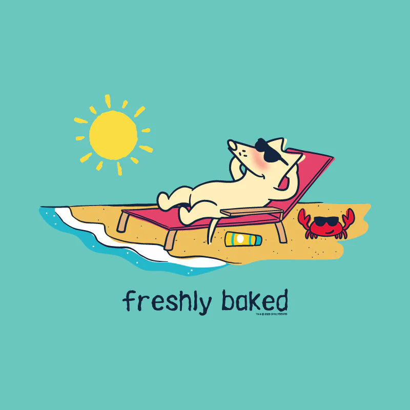 Freshly Baked  - Ladies T-Shirt V-Neck - Image 2