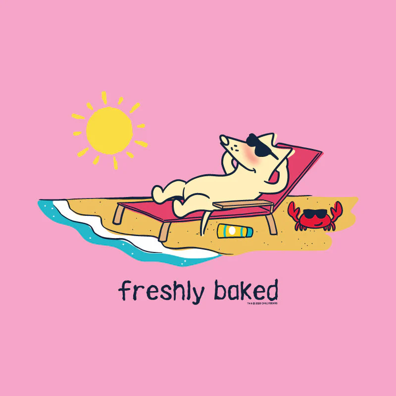 Freshly Baked  - Ladies T-Shirt V-Neck - Image 4