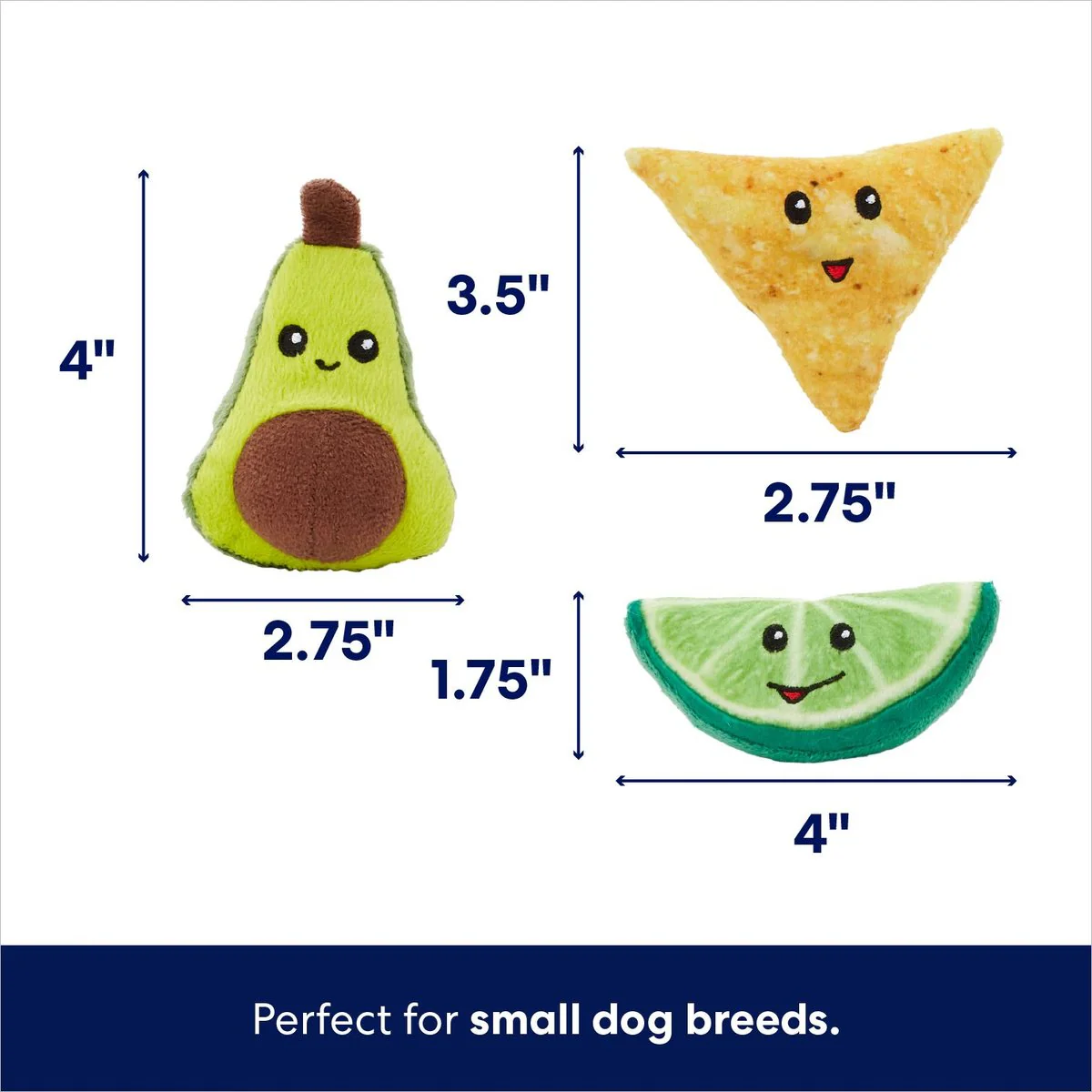 Frisco Guacamole Hide & Seek Puzzle Plush Squeaky Dog Toy, Small - Image 3