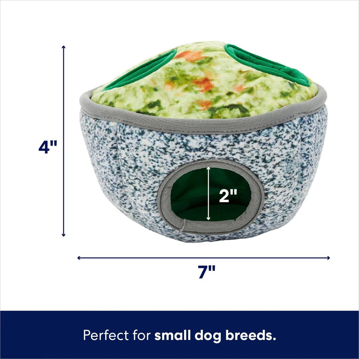 Frisco Guacamole Hide & Seek Puzzle Plush Squeaky Dog Toy, Small - Image 4