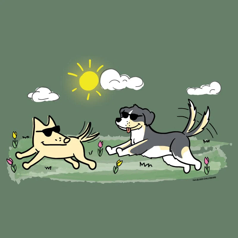 Frolicking Friends - Classic Long-Sleeve T-Shirt - Image 2