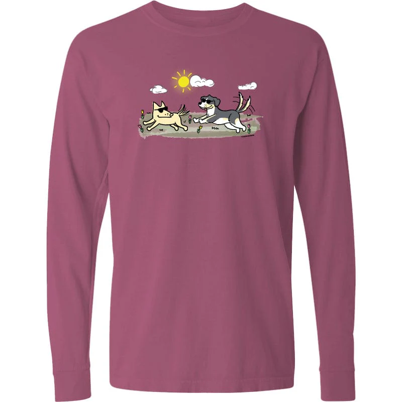 Frolicking Friends - Classic Long-Sleeve T-Shirt - Image 3