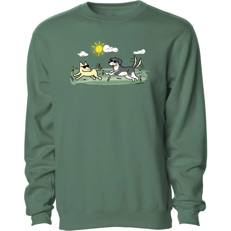 Frolicking Friends - Crewneck Sweatshirt