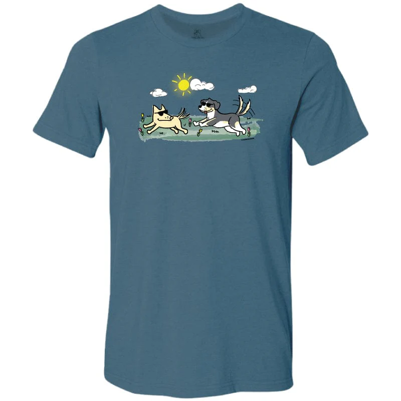 Frolicking Friends - Lightweight Tee - Image 3