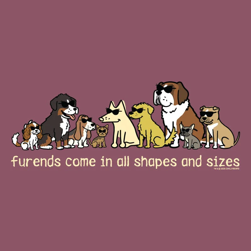 Furends Come in All Shapes and Sizes - Classic Tee - Image 2