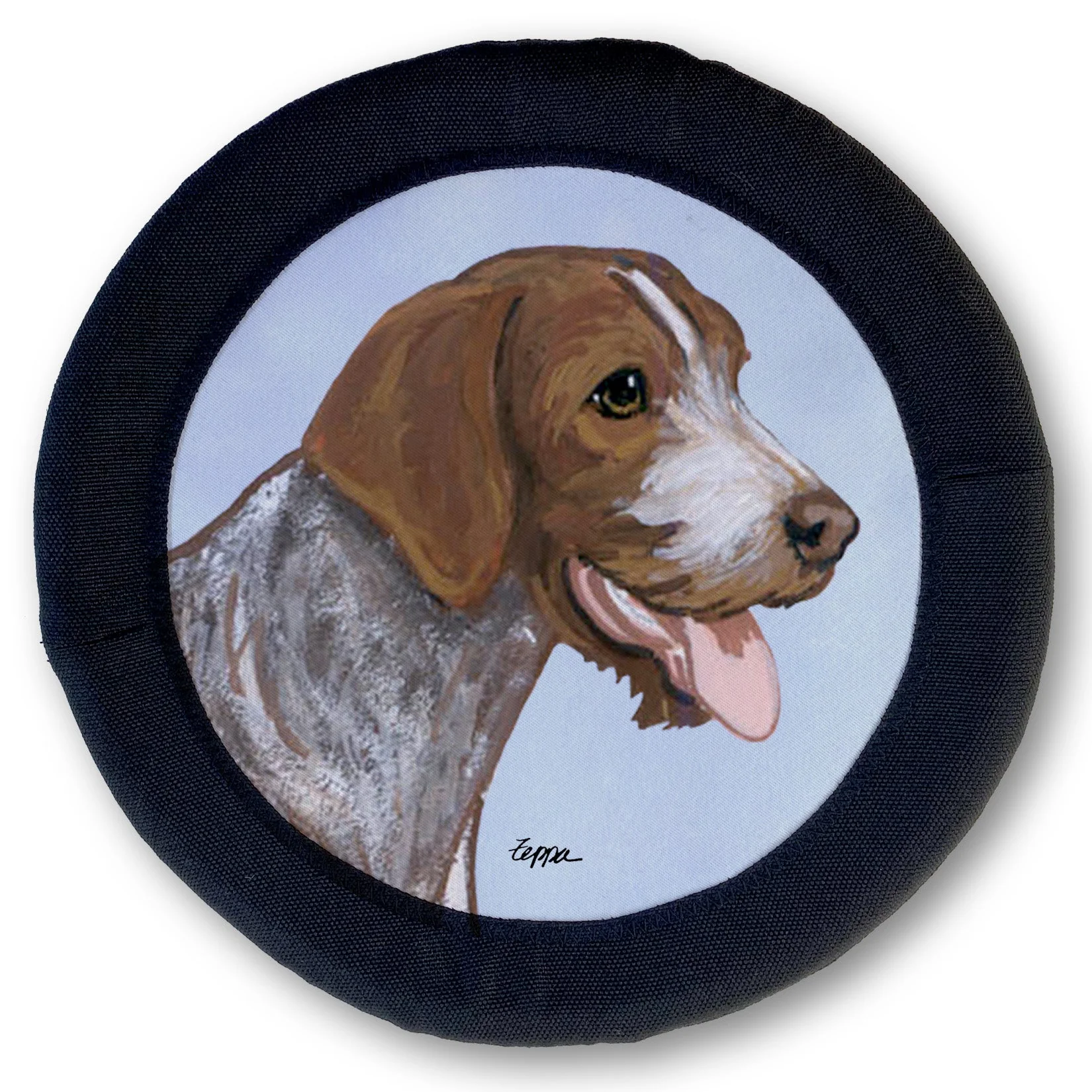 German Shorthaired/ Wirehaired Pointer FOTOFRISBY Flying Dog Disc Toy - Image 2