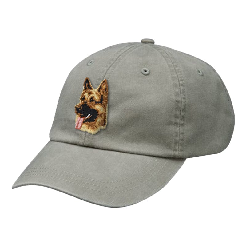 German Shepherd Dog Embroidered Baseball Cap - Image 3