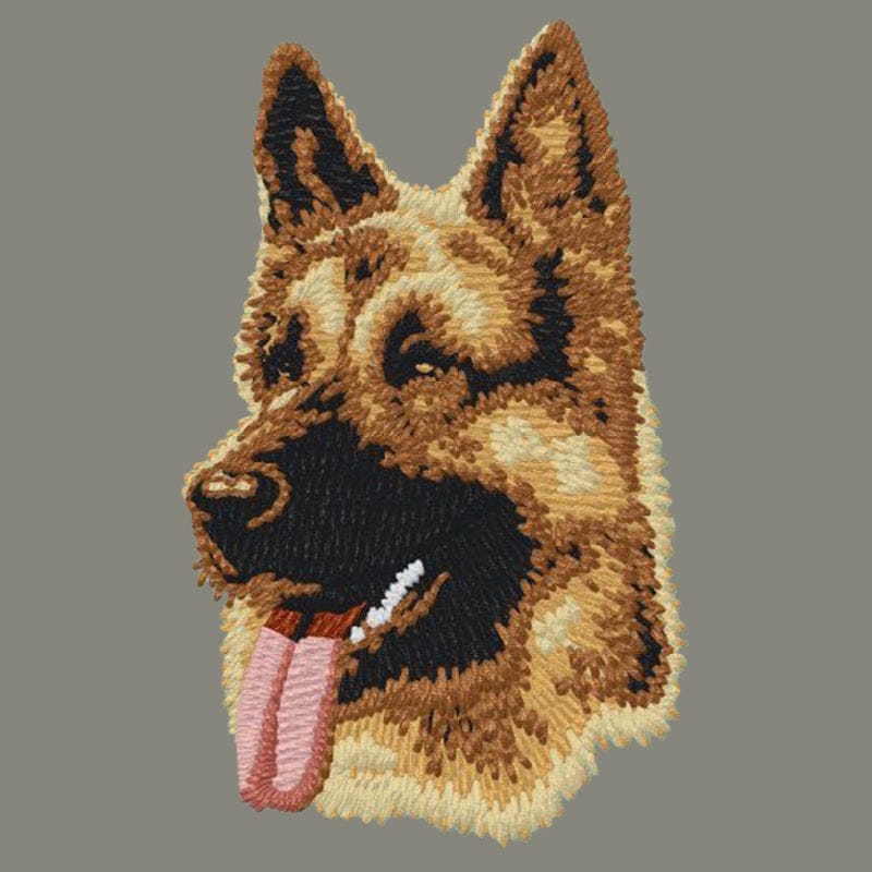 German Shepherd Dog Embroidered Baseball Cap - Image 4