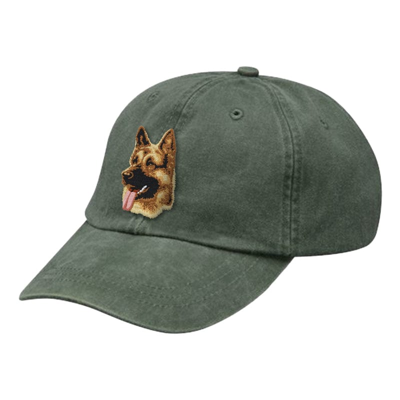 German Shepherd Dog Embroidered Baseball Cap - Image 7