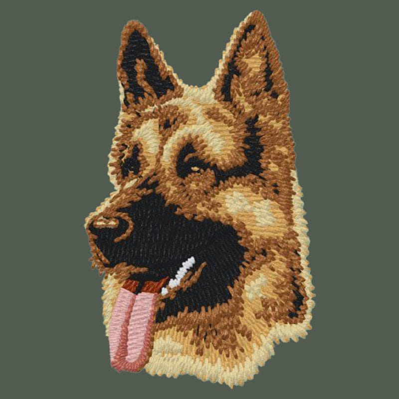 German Shepherd Dog Embroidered Baseball Cap - Image 8