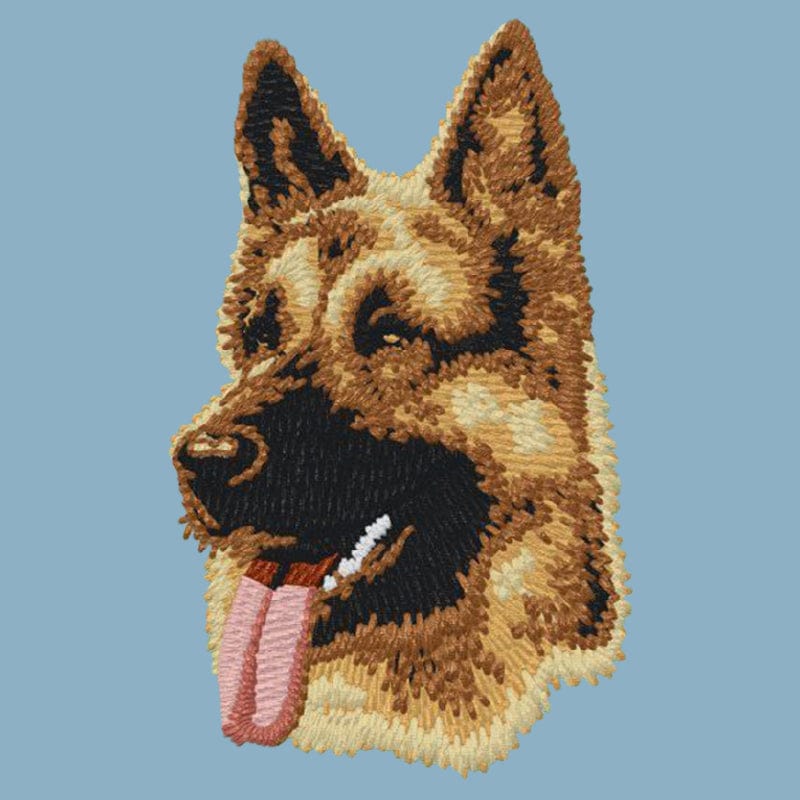German Shepherd Dog Embroidered Sweatshirt Hoodie - Image 6