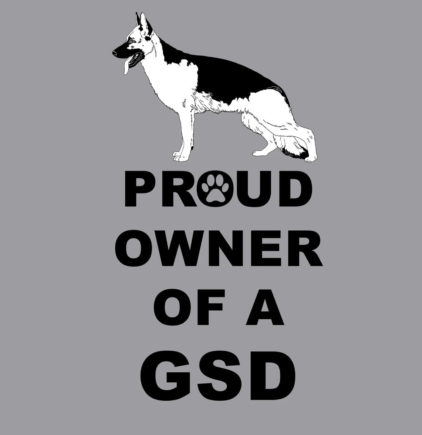 German Shepherd Dog Proud Owner - Women's V-Neck T-Shirt - Image 2