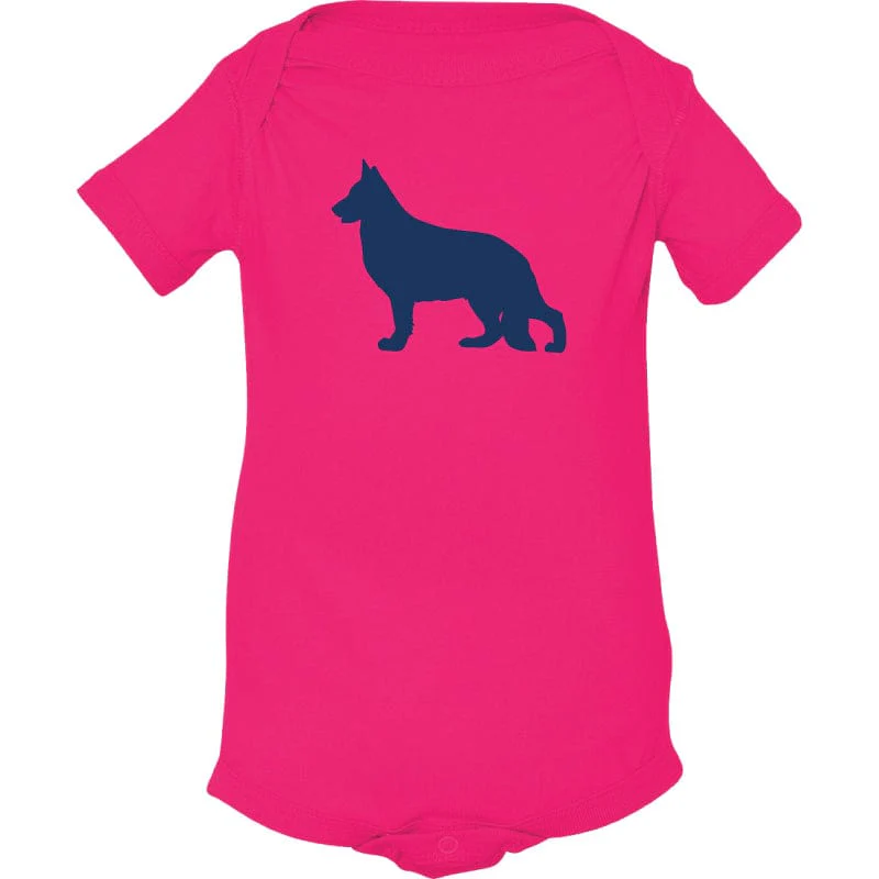 German Shepherd Dog Infant Onesie