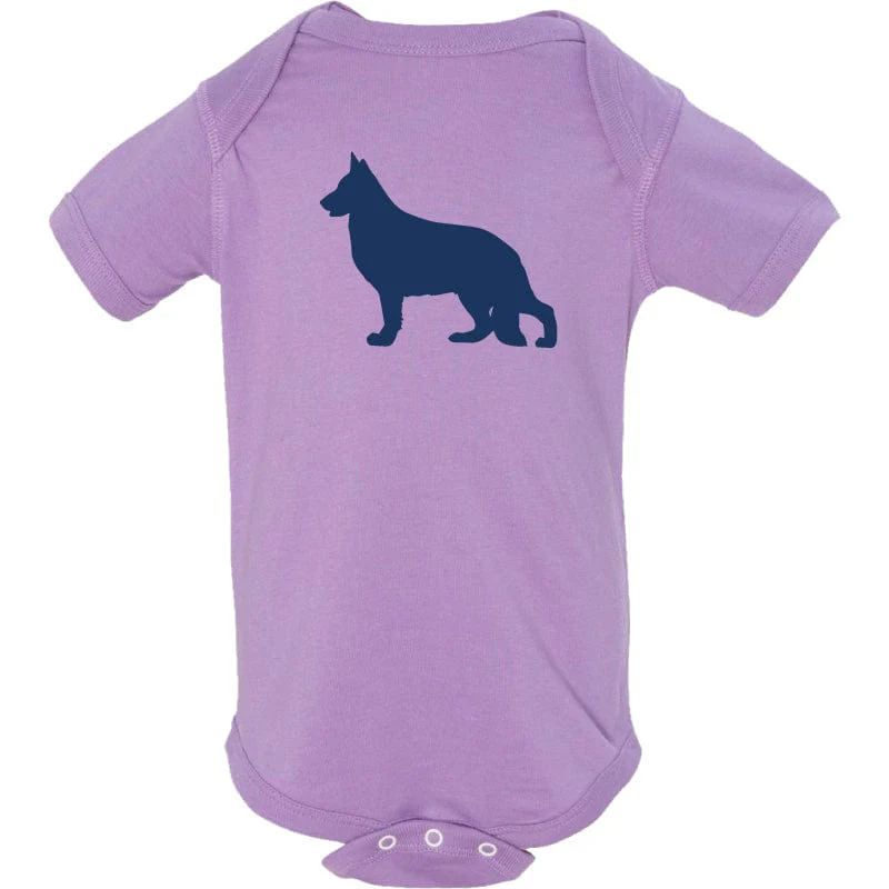 German Shepherd Dog Infant Onesie - Image 2