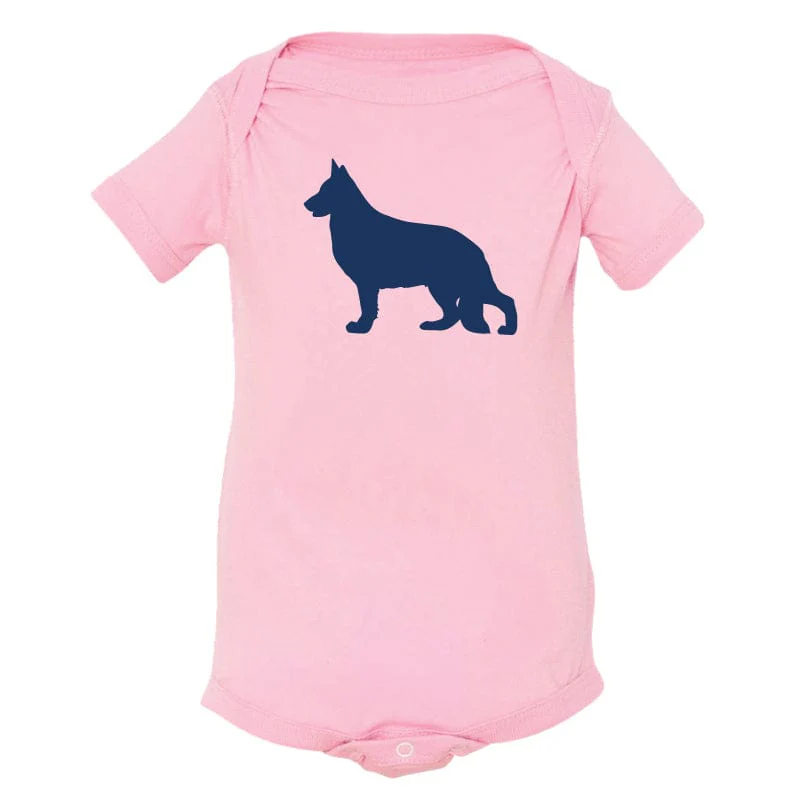 German Shepherd Dog Infant Onesie - Image 4