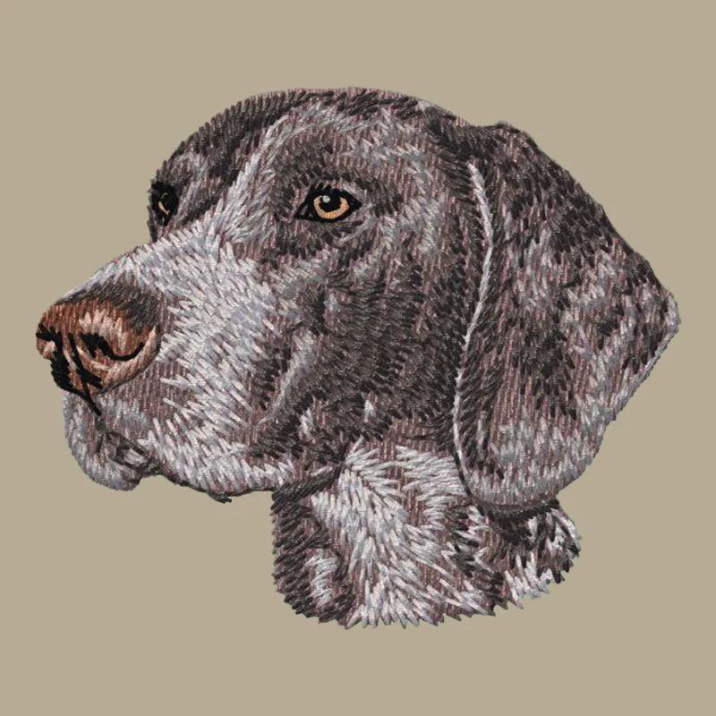 German Shorthaired Pointer Embroidered Crossbody Bag - Image 2