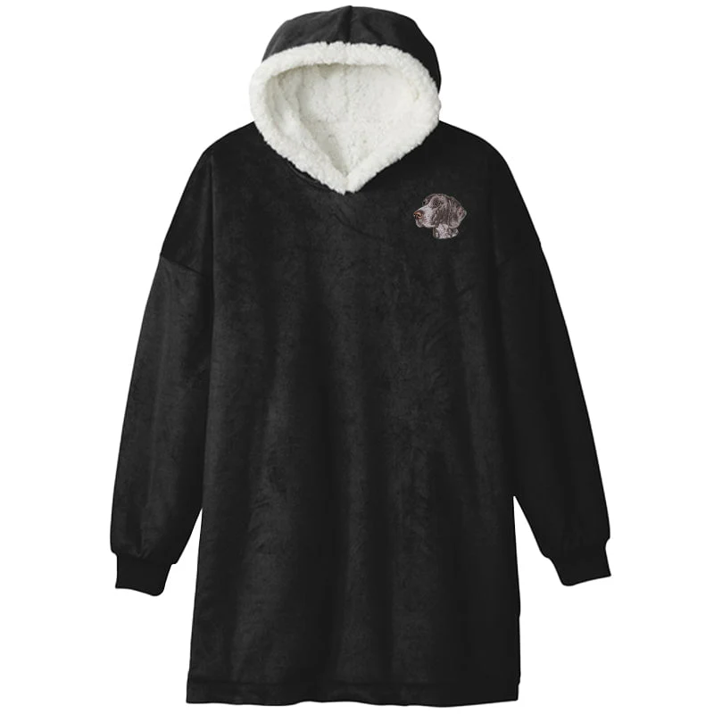 German Shorthaired Pointer Embroidered Wearable Blanket