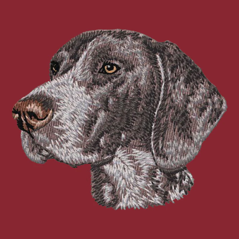 German Shorthaired Pointer Embroidered Wearable Blanket - Image 8