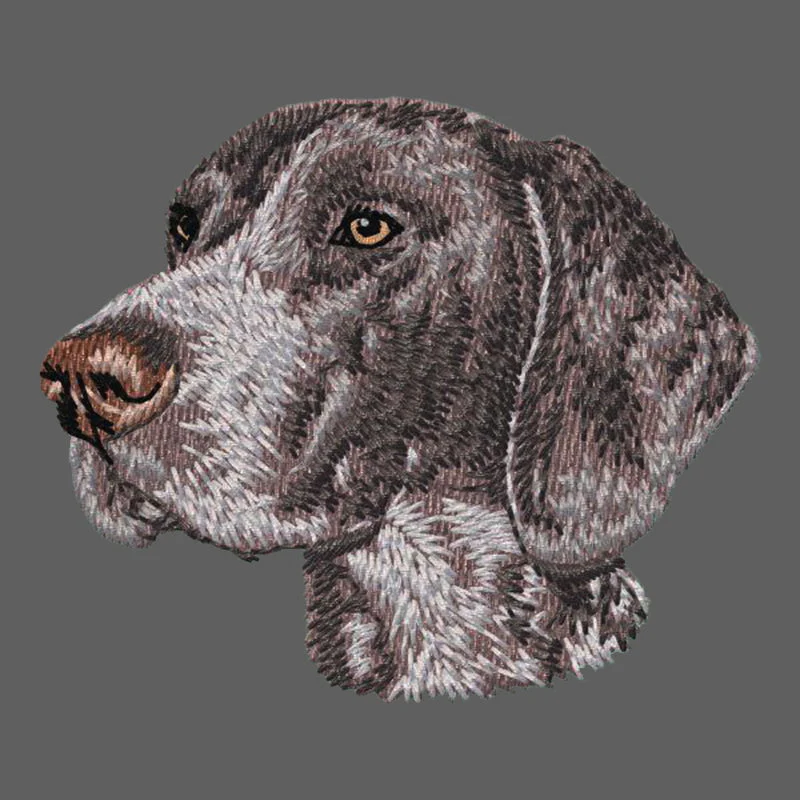 German Shorthaired Pointer Embroidered Women's Fleece Jacket - Image 2