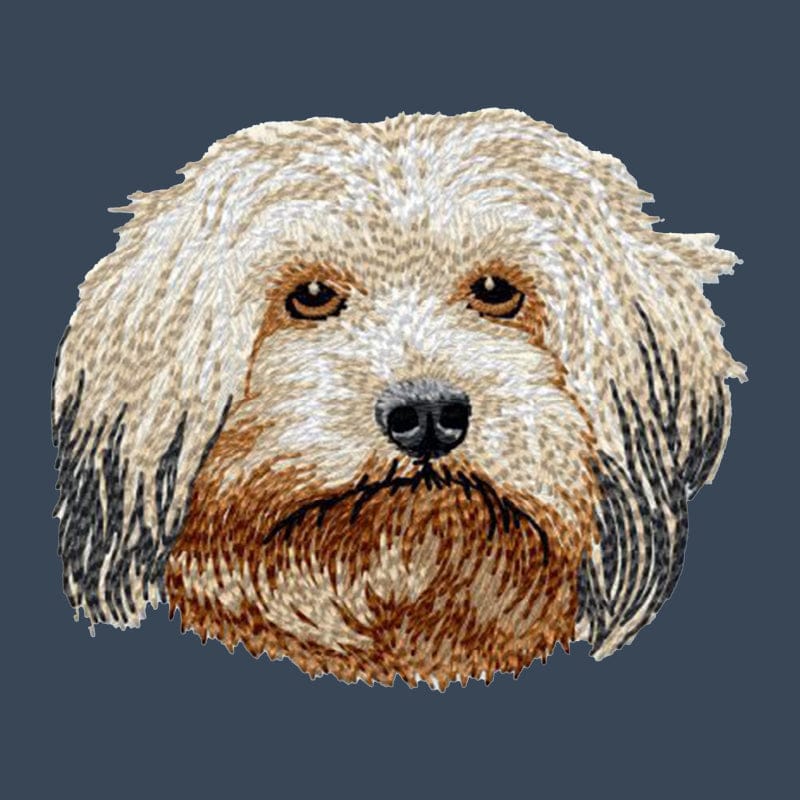 Havanese Embroidered Women's Denim Shirt - Image 4