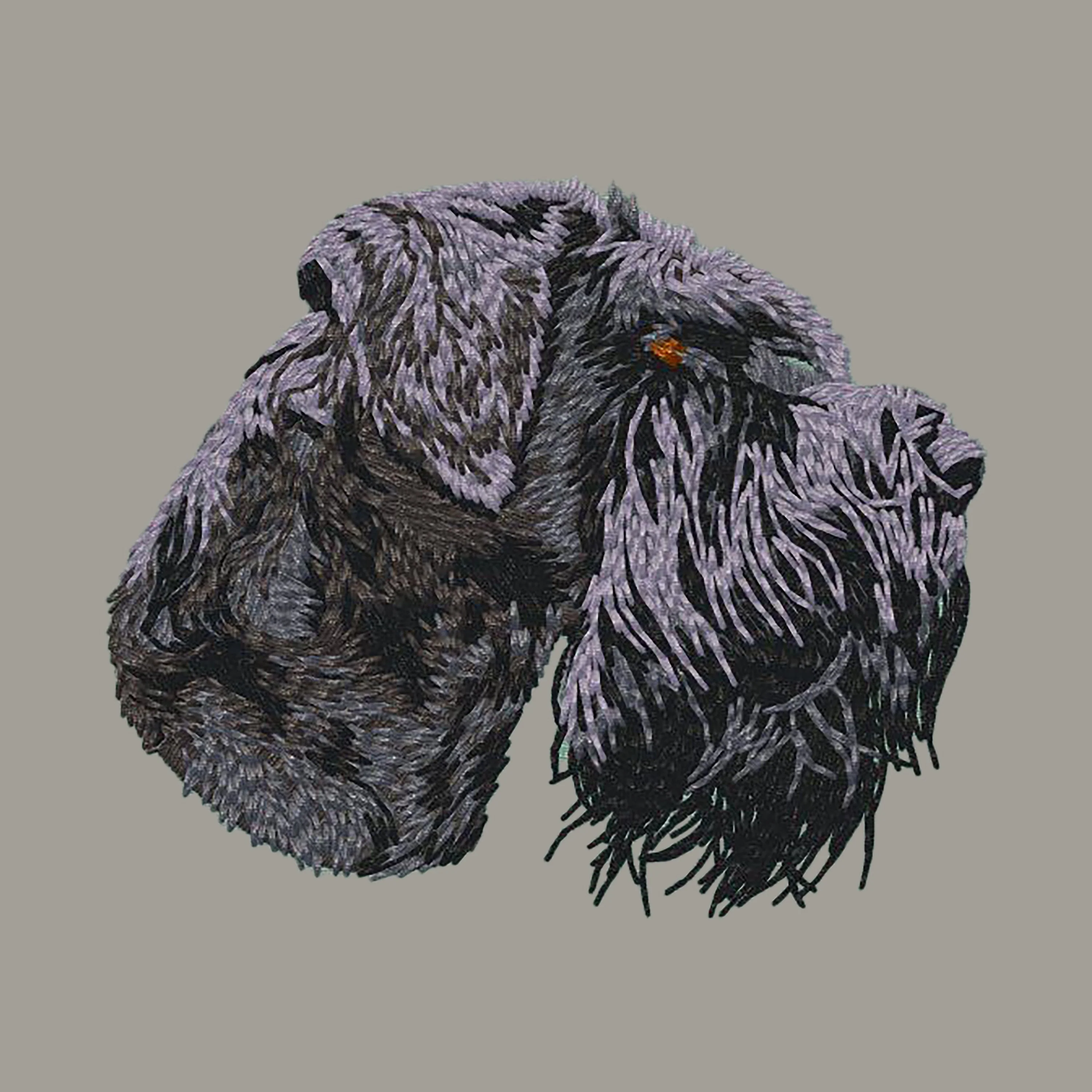 Giant Schnauzer Embroidered Sweatshirt Hoodie - Image 6