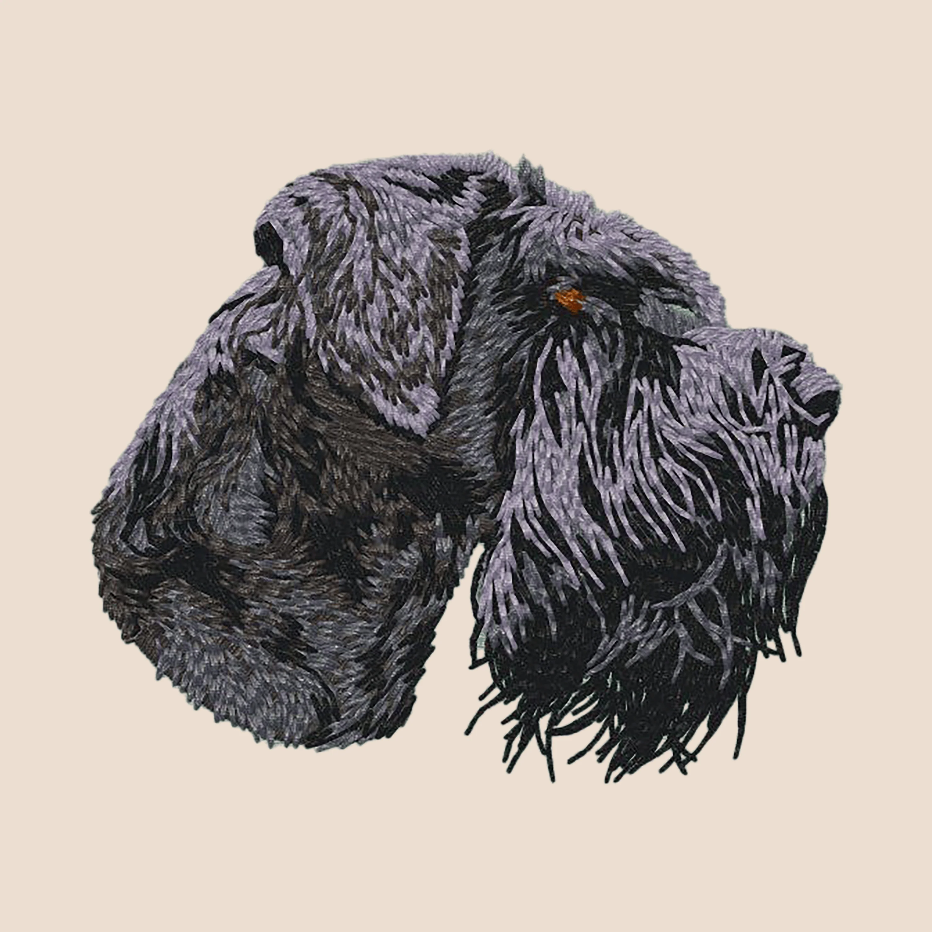 Giant Schnauzer Embroidered Tote - Image 4