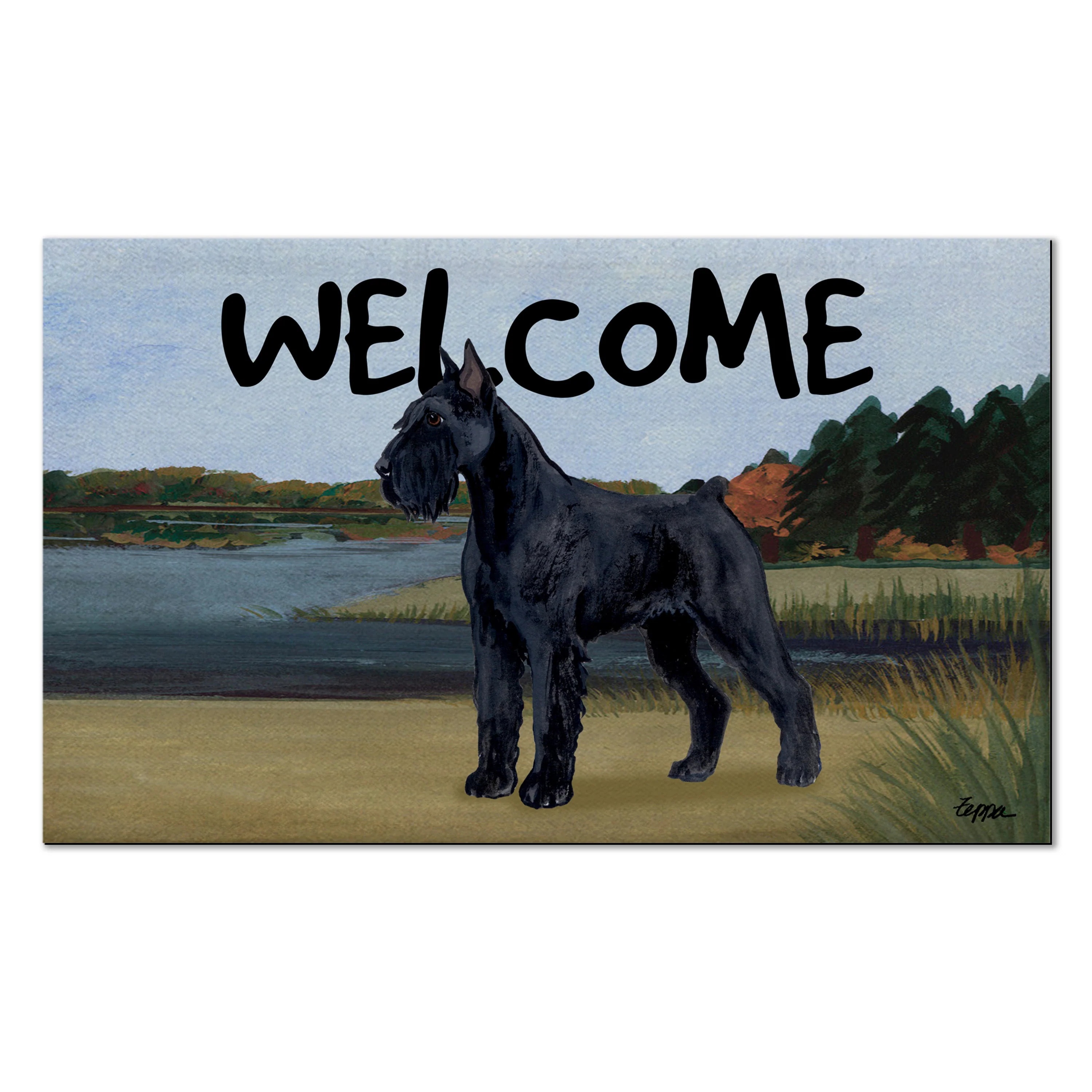 Giant Schnauzer Welcome Mat - Image 4