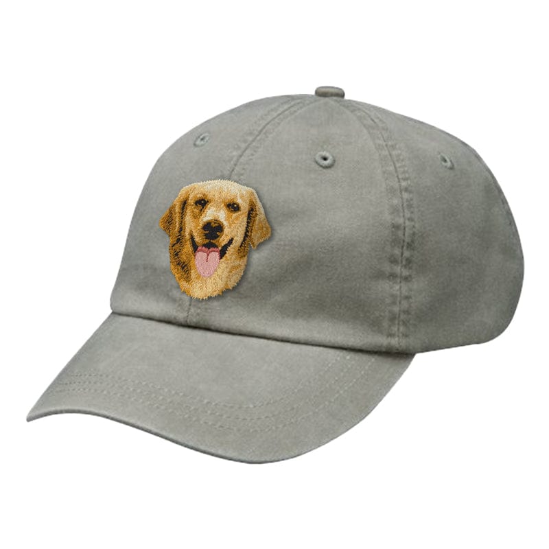 Golden Retriever Embroidered Baseball Cap - Image 3