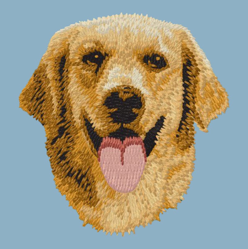 Golden Retriever Embroidered Sweatshirt Hoodie - Image 4