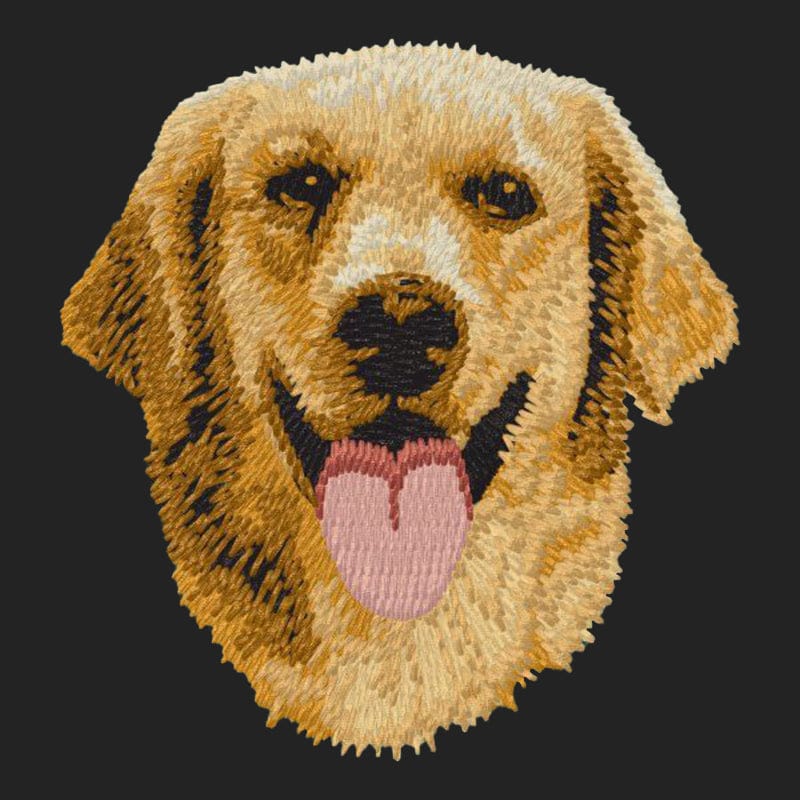 Golden Retriever Embroidered Sweatshirt Hoodie - Image 6