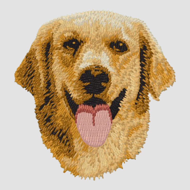 Golden Retriever Embroidered Sweatshirt Hoodie - Image 8