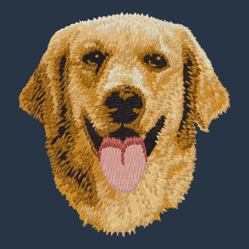Golden Retriever Embroidered Wearable Blanket - Image 6
