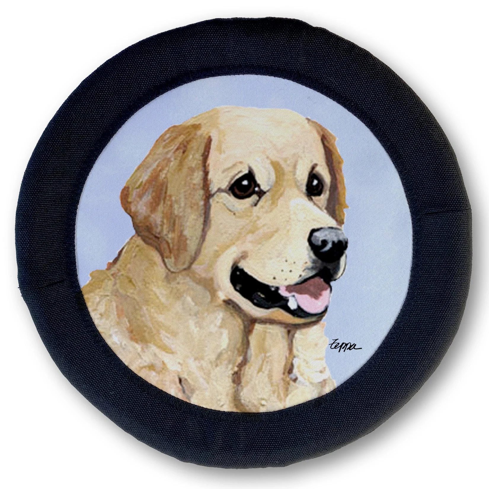 Golden Retriever FOTOFRISBY Flying Dog Disc Toy